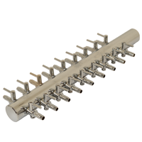 STEEL MANIFOLD 18 WAY