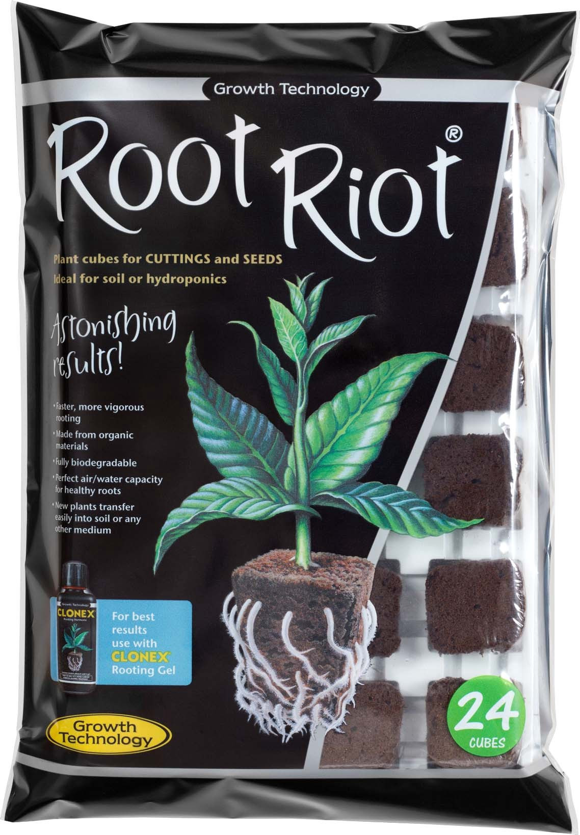 ROOT RIOT tray of 24