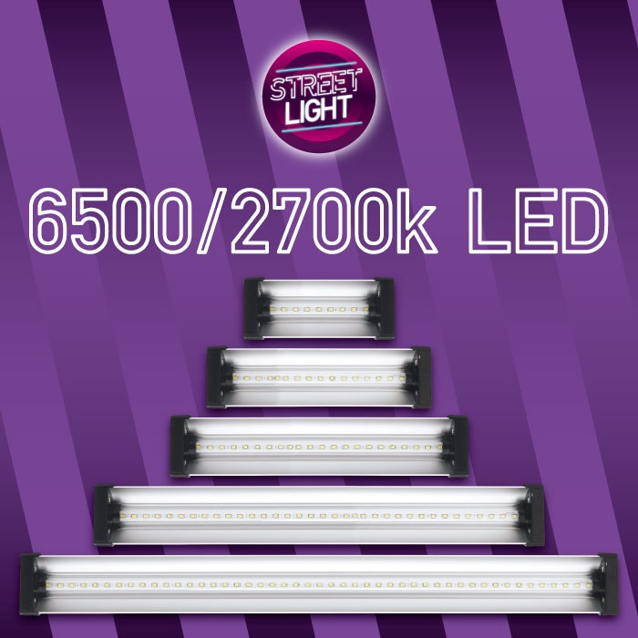 STREETLIGHT LED 45CM 18W 6500K/2700K