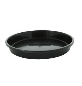 SAUCER BLACK 18CM