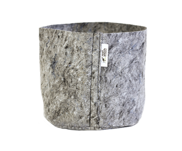 FABRIC POT 22 LITRE GREY