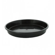 SAUCER BLACK 25CM