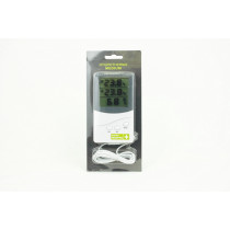 THERMOMETER/HYGROMETER WITH PROBE STANDARD